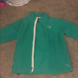 Sea Green North Face Jacket